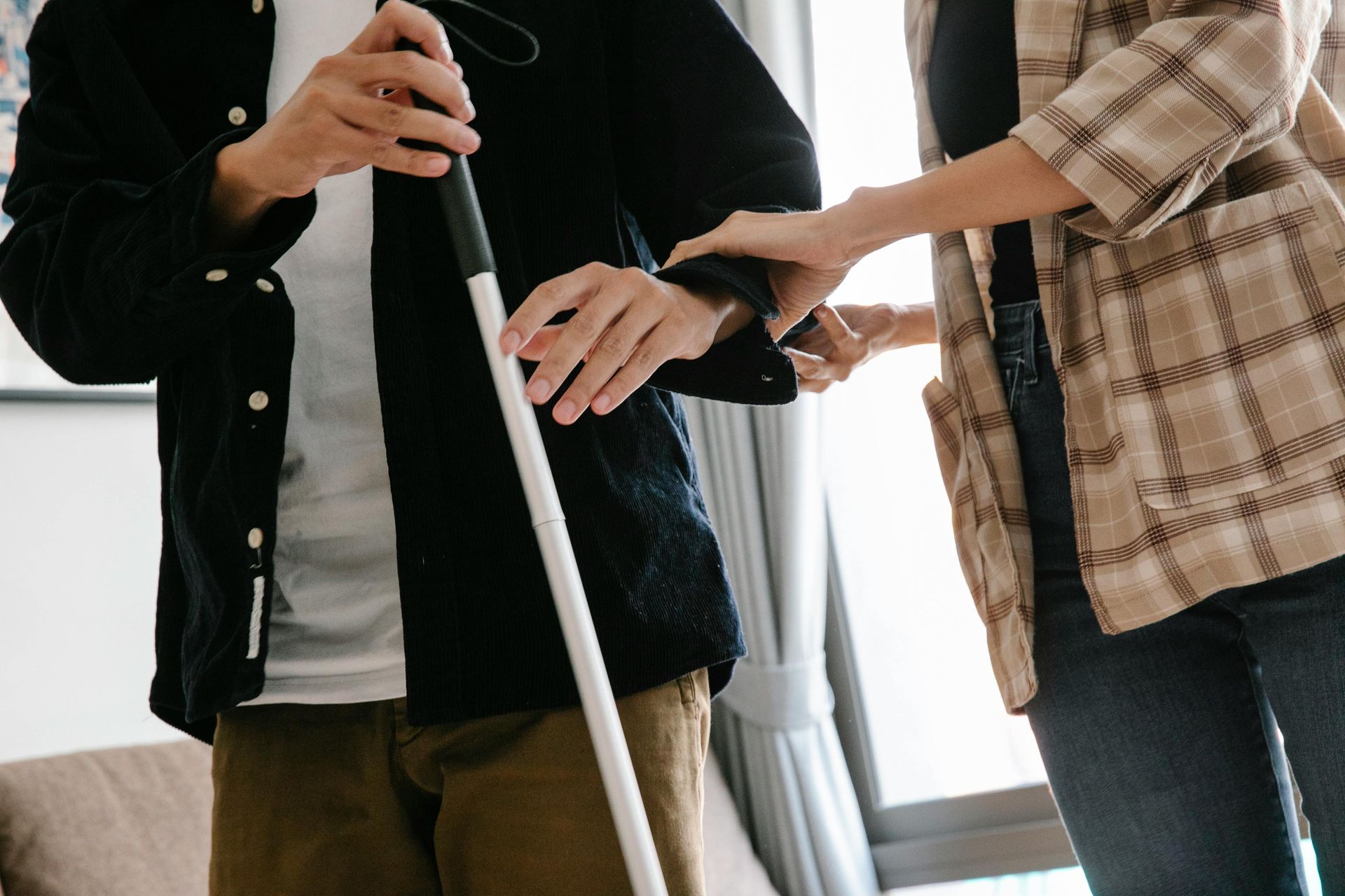 Man Receiving Arm Therapy  by a Therapist — Ballina Home Healthcare Sales & Hire and Compression Stockings Plus in Ballina, NSW