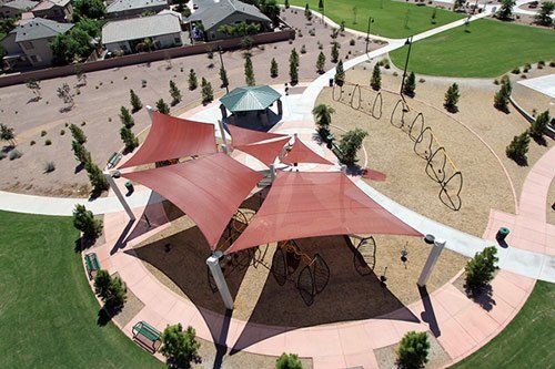 Awning Installation — Red Awning Under The Sky  in Palm Beach, FL