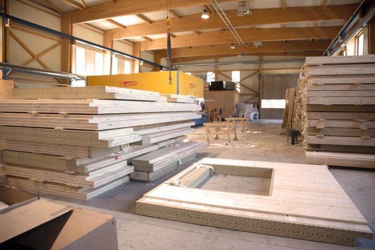 Produktionshalle GT-Holzbau