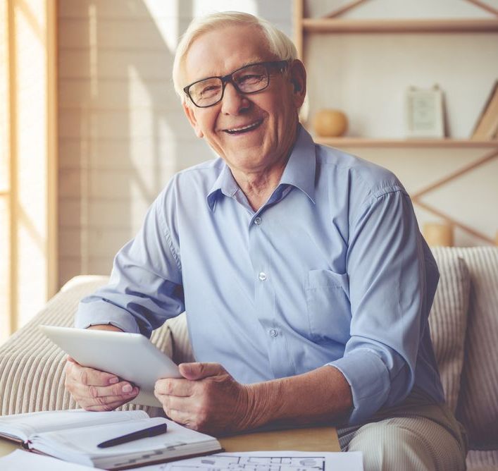 Dental office with dental chair, equipment, and cabinets.