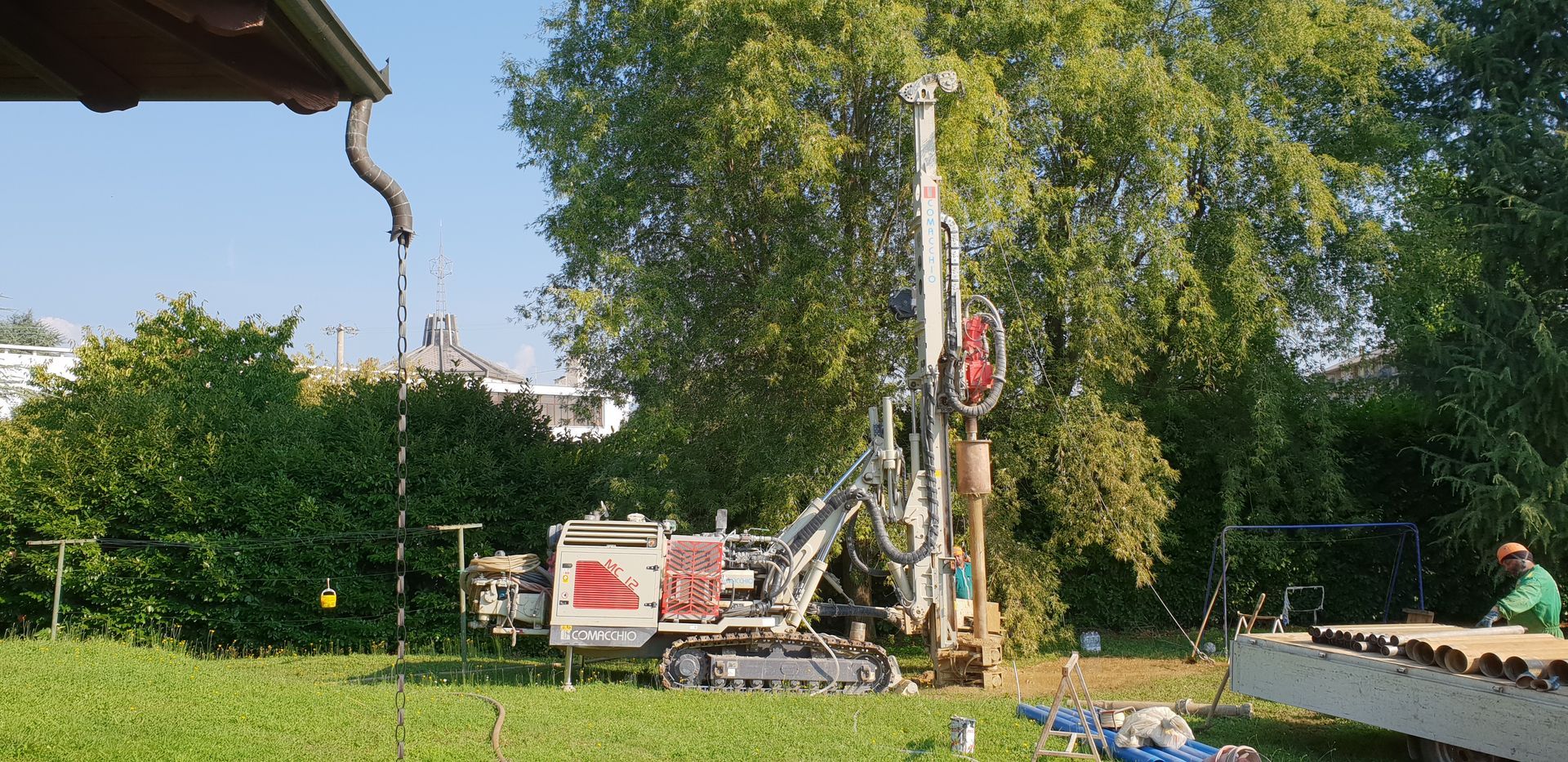 Perforazione di pozzi per la captazione di acque sotterranee