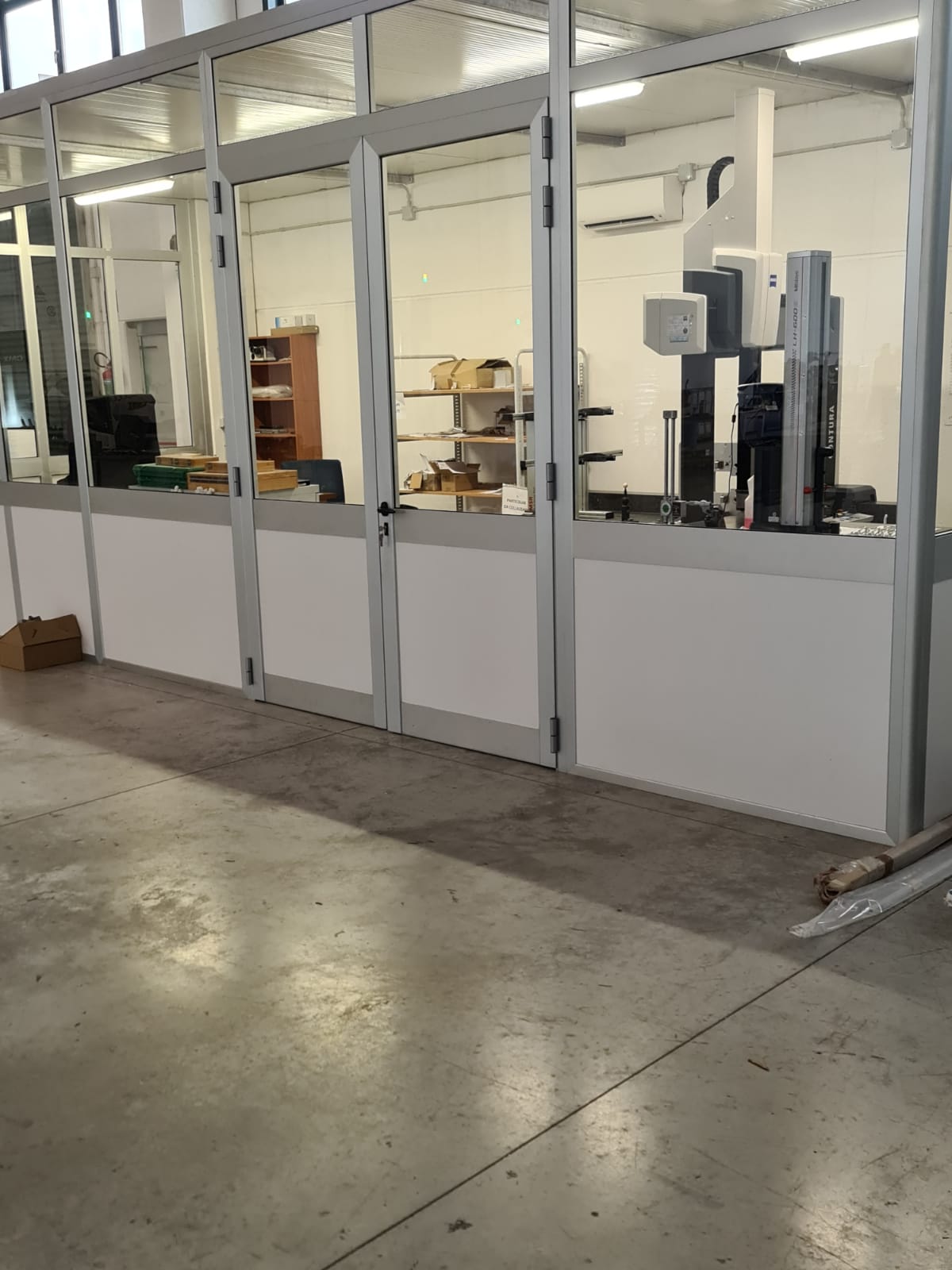 sala metrologica tridimensionale climatizzata