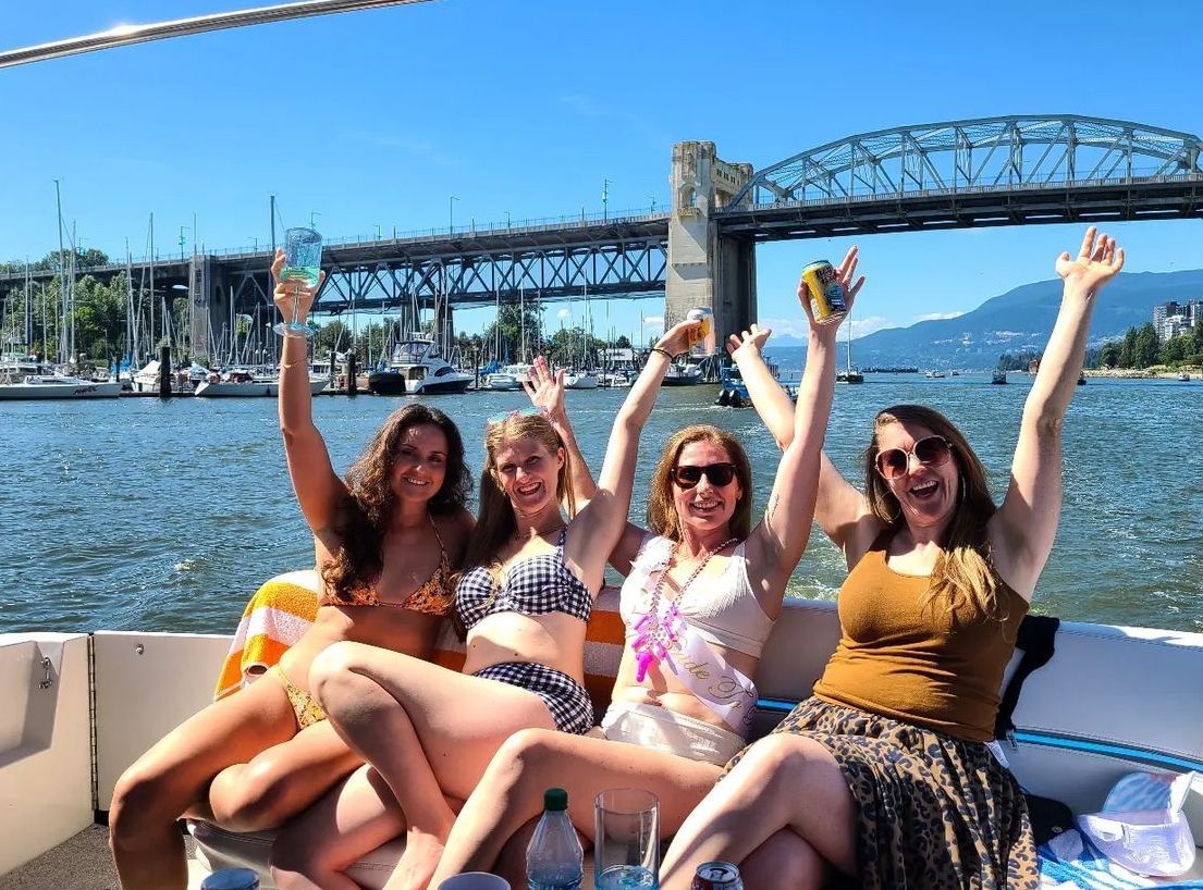Bachelorette Parties in Vancouver on a Private Yacht