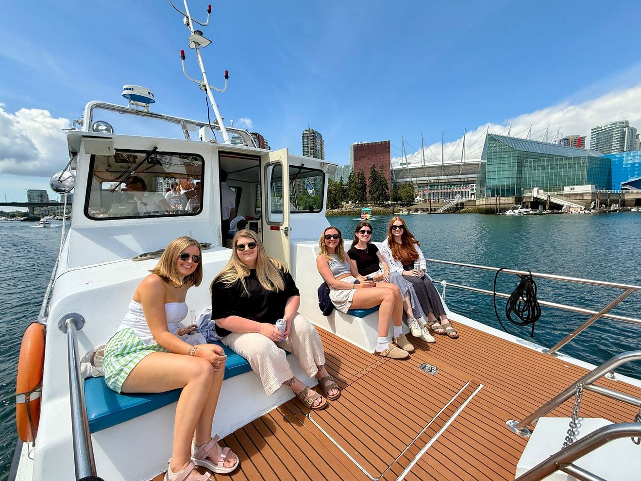 Fun and more exclusive experience on board our Vancouver Boat Tour
