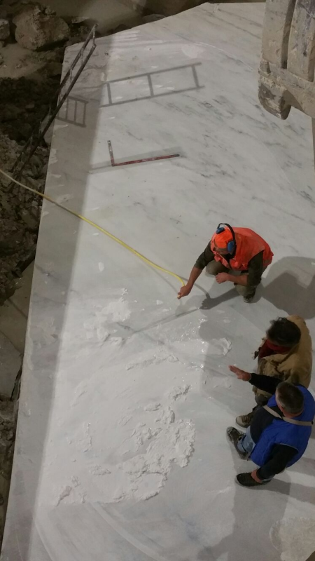 Lavorazione del marmo