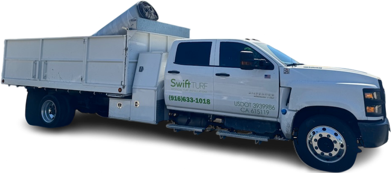 Swift Artificial Turf Truck