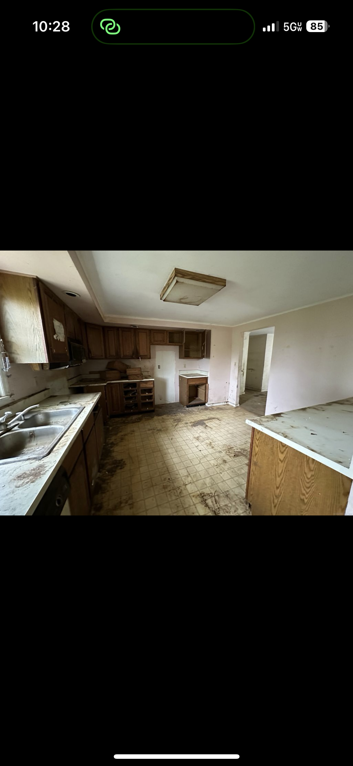 Before Image of a Kitchen