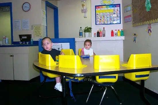 Toddlers Sitting on the Chairs — El Paso, TX — Sunshine Day Care Center