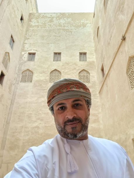 Ahmed - The Local Lynx - at Jabreen Castle Oman