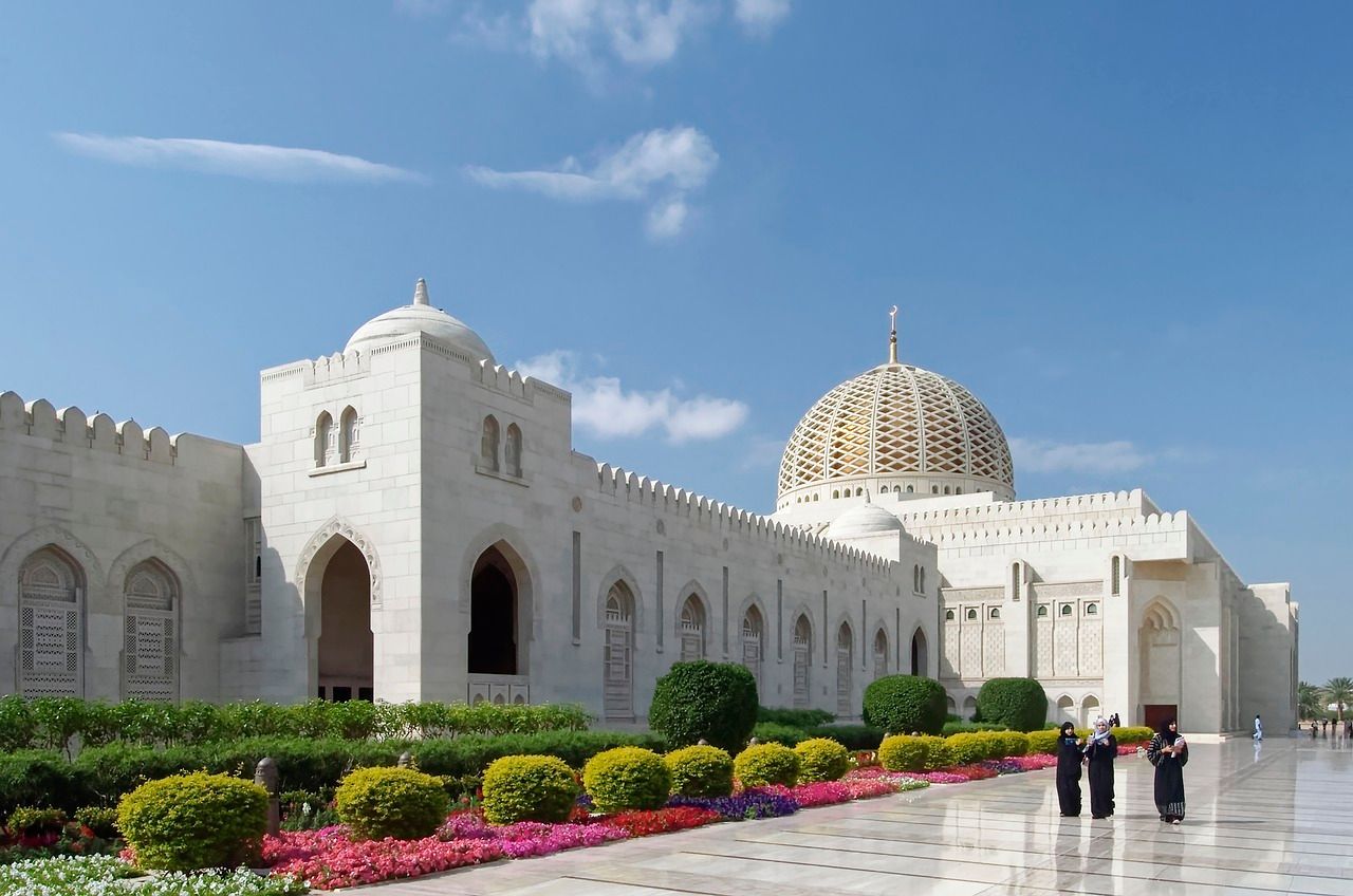 Sultan Qaboos Grand Mosque Muscat Oman