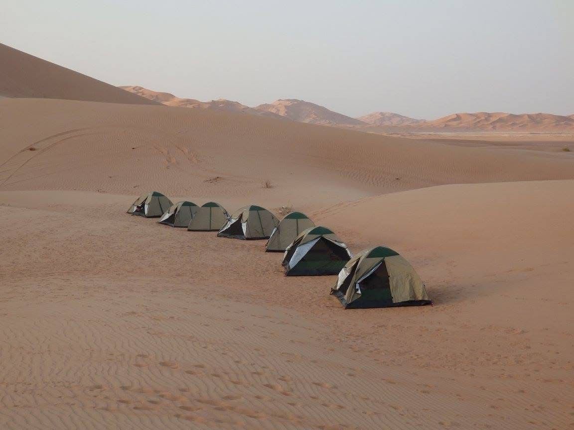 Rub Al Khali Empty Quarter Desert Oman Camping