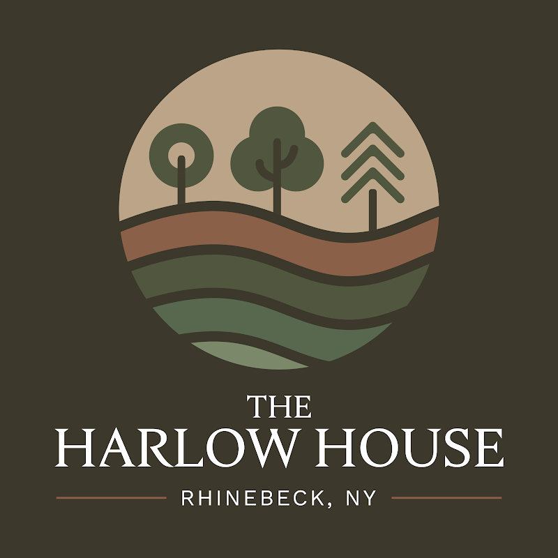 A logo for the harlow house in rhinebeck ny