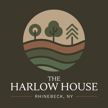 A logo for the harlow house in rhinebeck ny