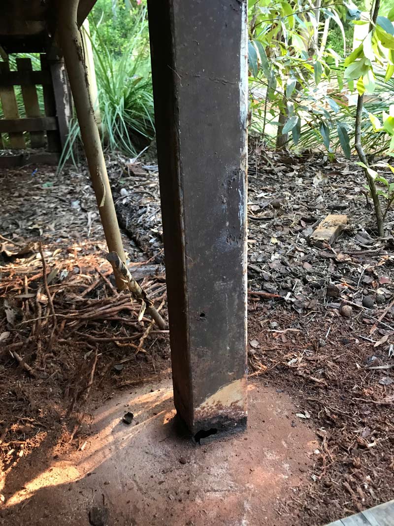 Before Metal House Foundation — Property Maintenance & Garden Care in Beerwah, QLD