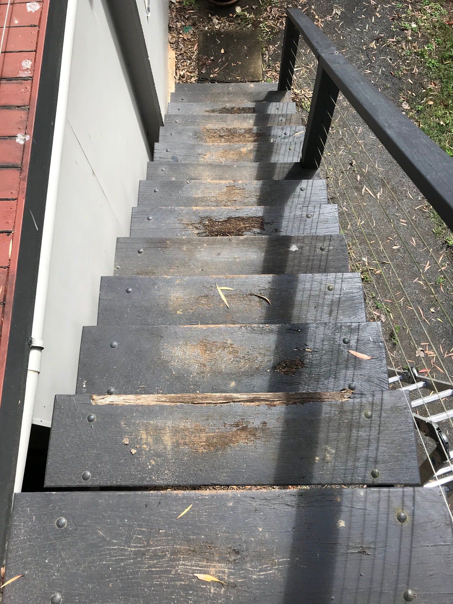 A Dirty Staircase — Property Maintenance & Garden Care in Beerwah, QLD