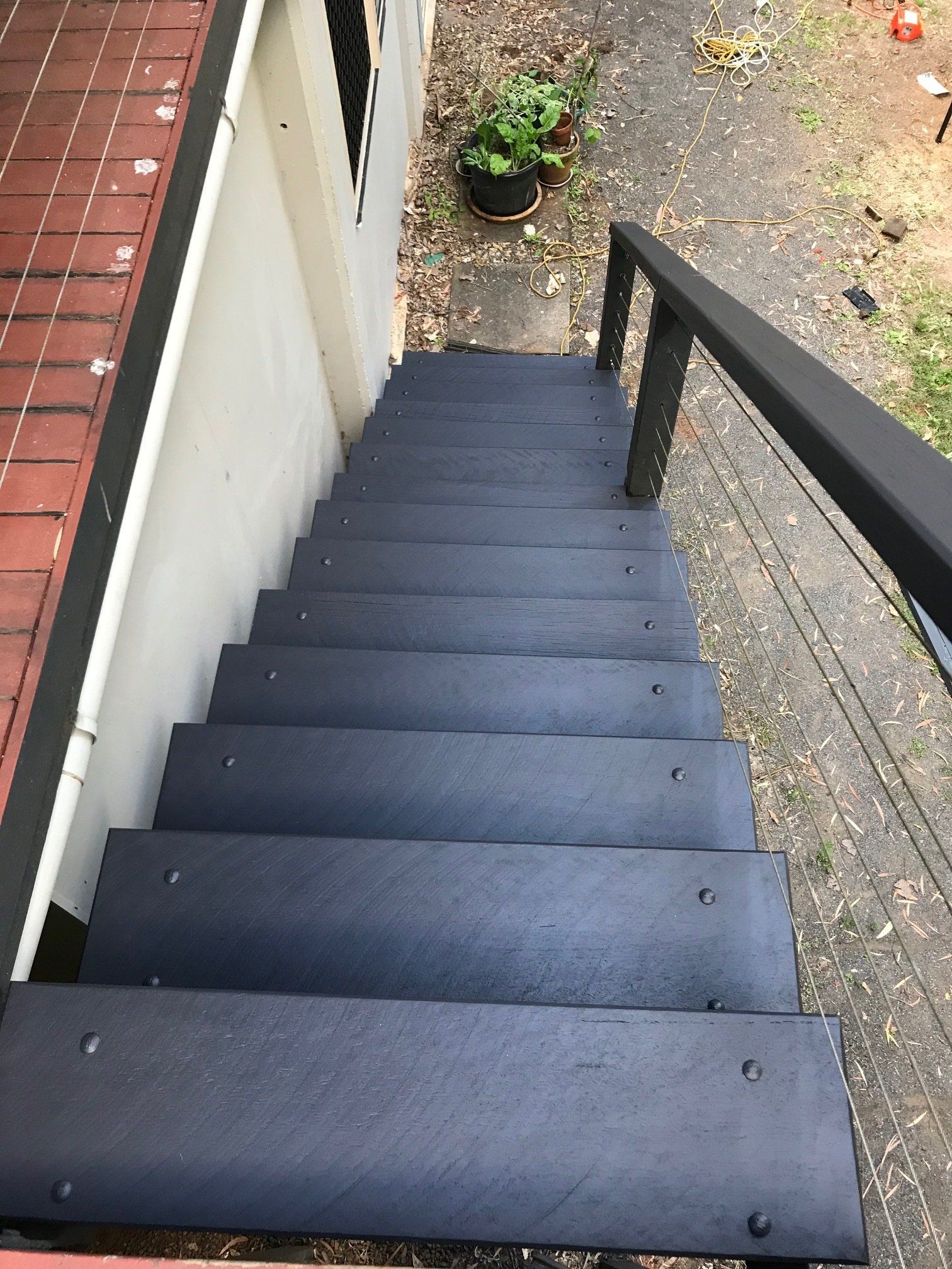 Newly Cleaned Staircase — Property Maintenance & Garden Care in Beerwah, QLD