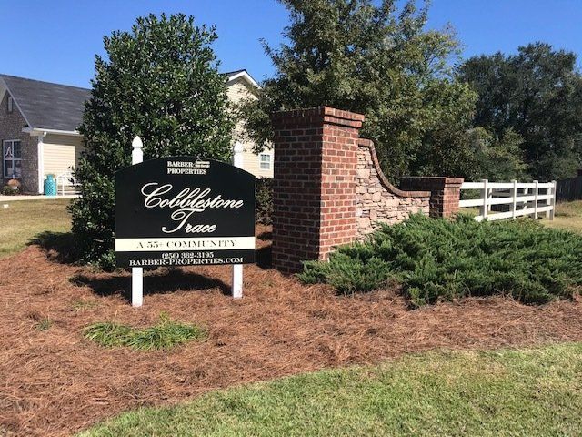 Cobblestone Terrace Sign