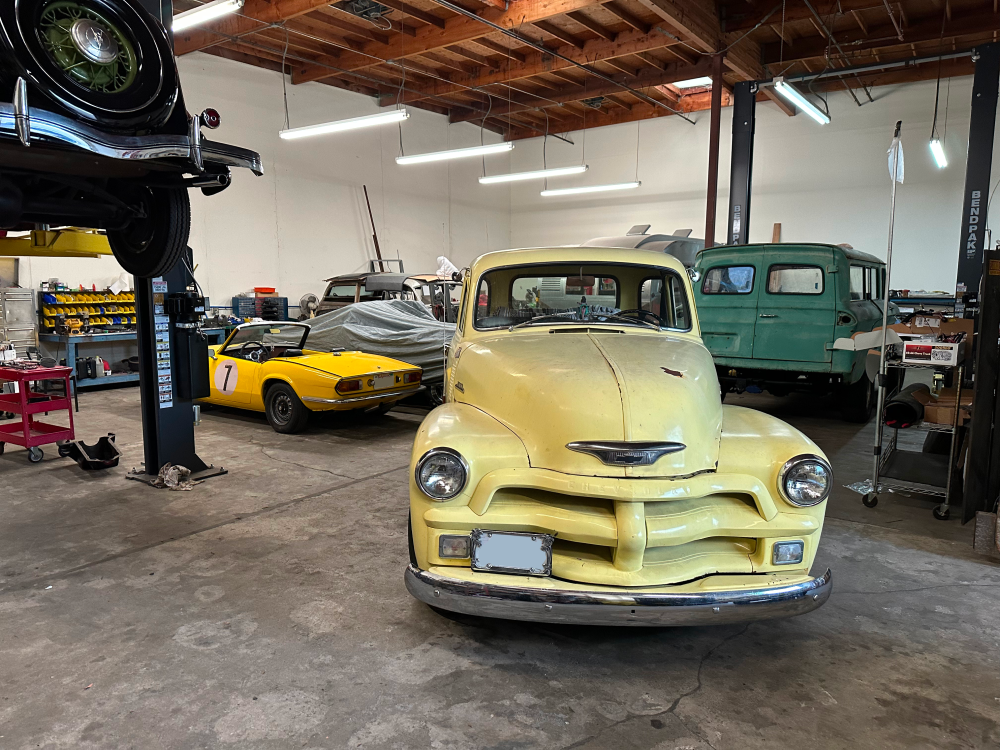 Retro Cars at Top Shop Auto - Walnut Auto Repair