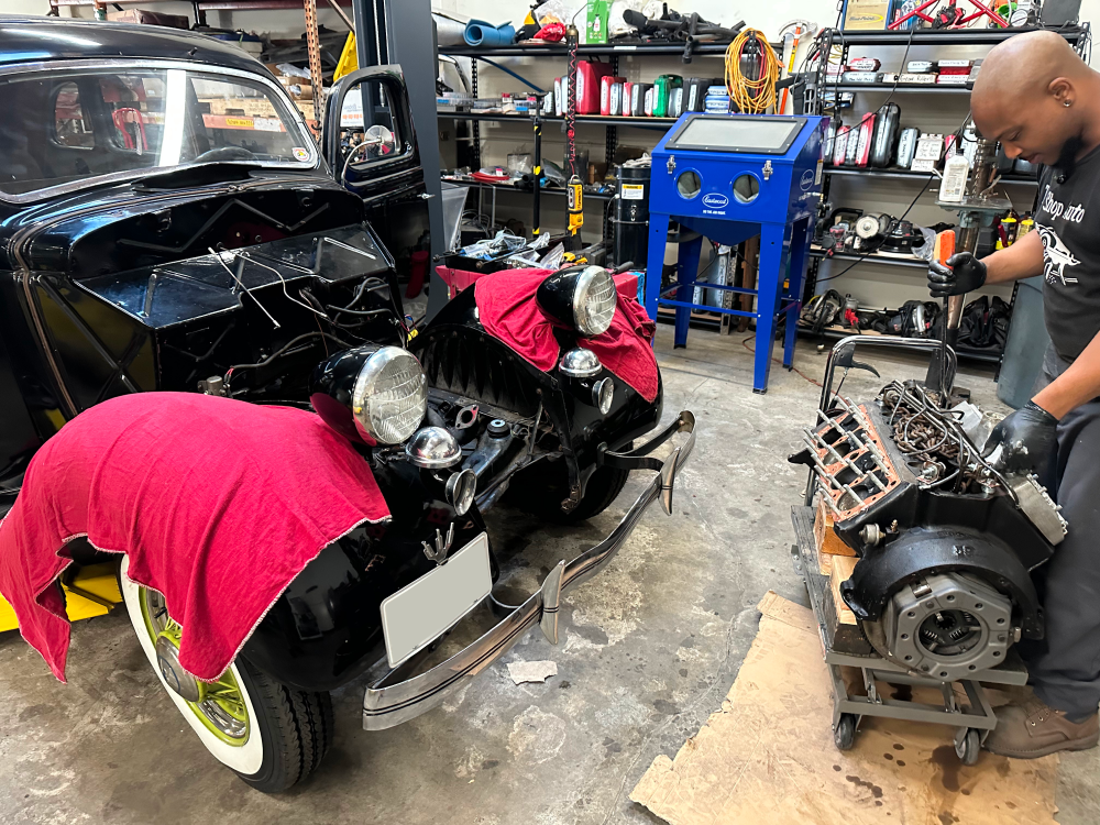 Vintage Vehicle Engine Repair in Top Shop Auto - Walnut Creek Auto Repair