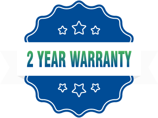 2 Year Warranty Logo - Top Shop Auto
