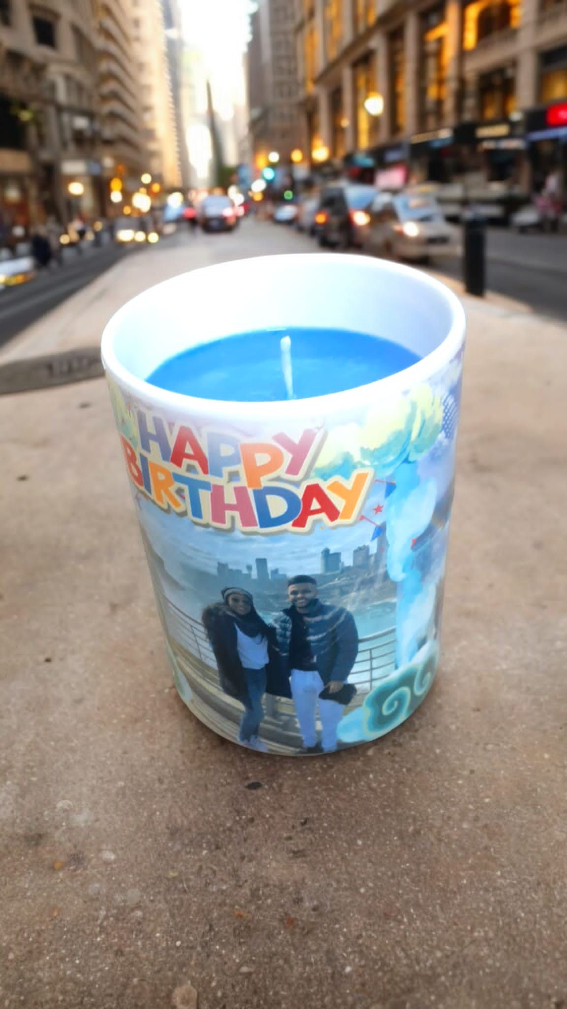 15oz Custom Designed Soy Wax Ceramic Mugs