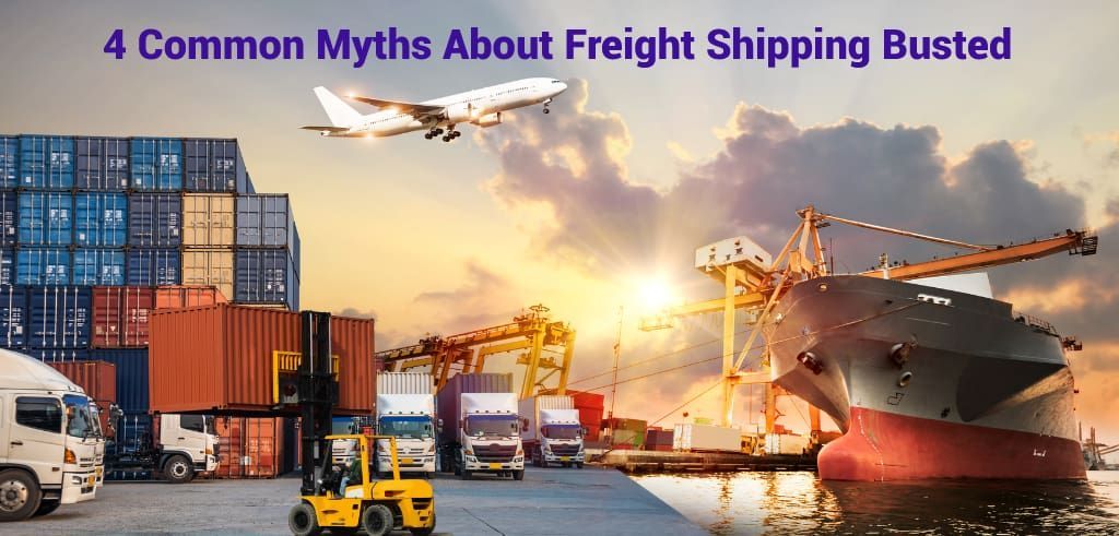 There are many myths about freight shipping busted.