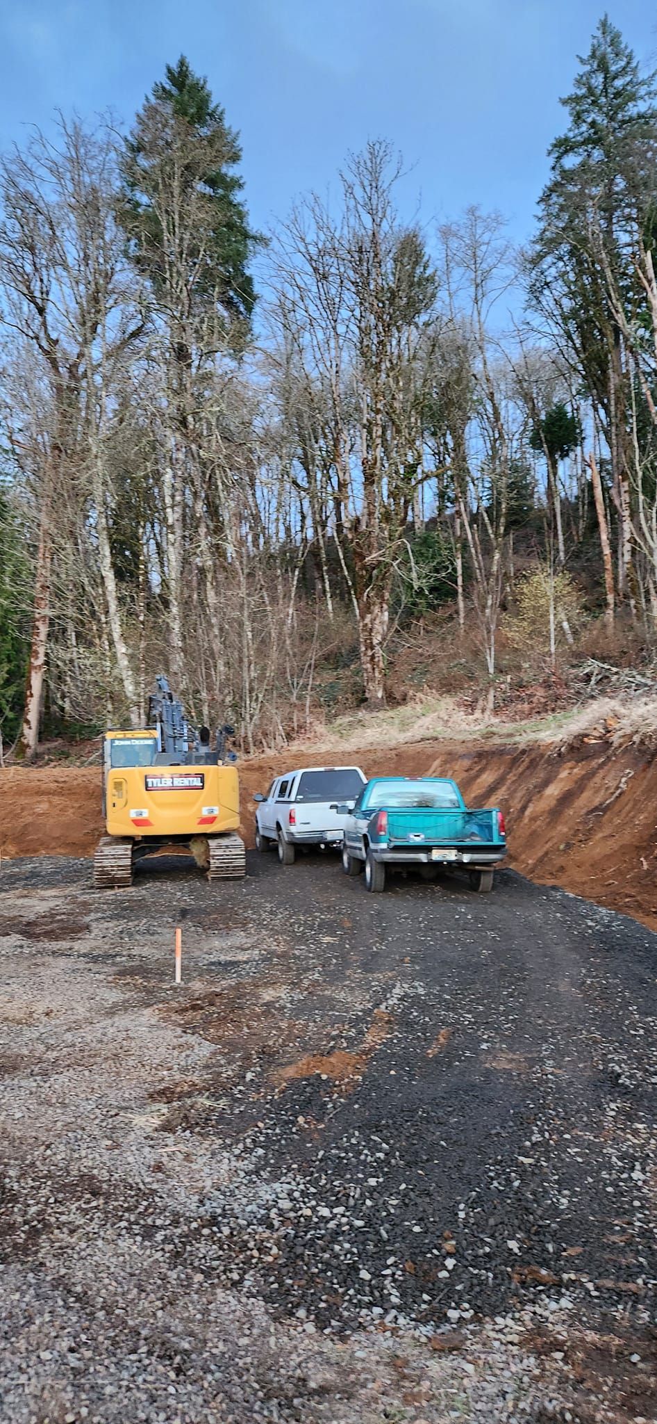 Truck Parked In the Field — Centralia, WA — Hayden Hull Transport, Inc.
