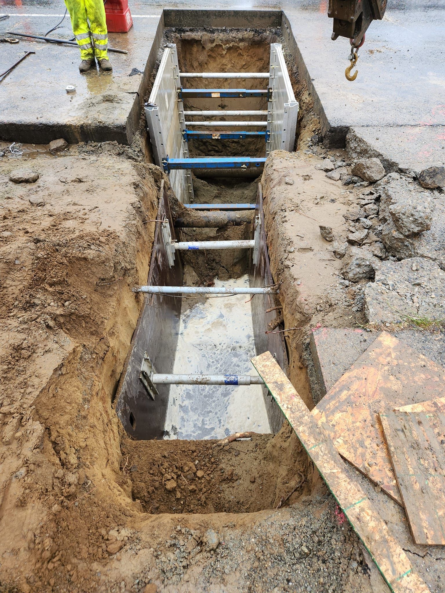 Hole With Metal — Centralia, WA — Hayden Hull Transport, Inc.