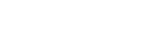 El Dorado Apartments Logo - White