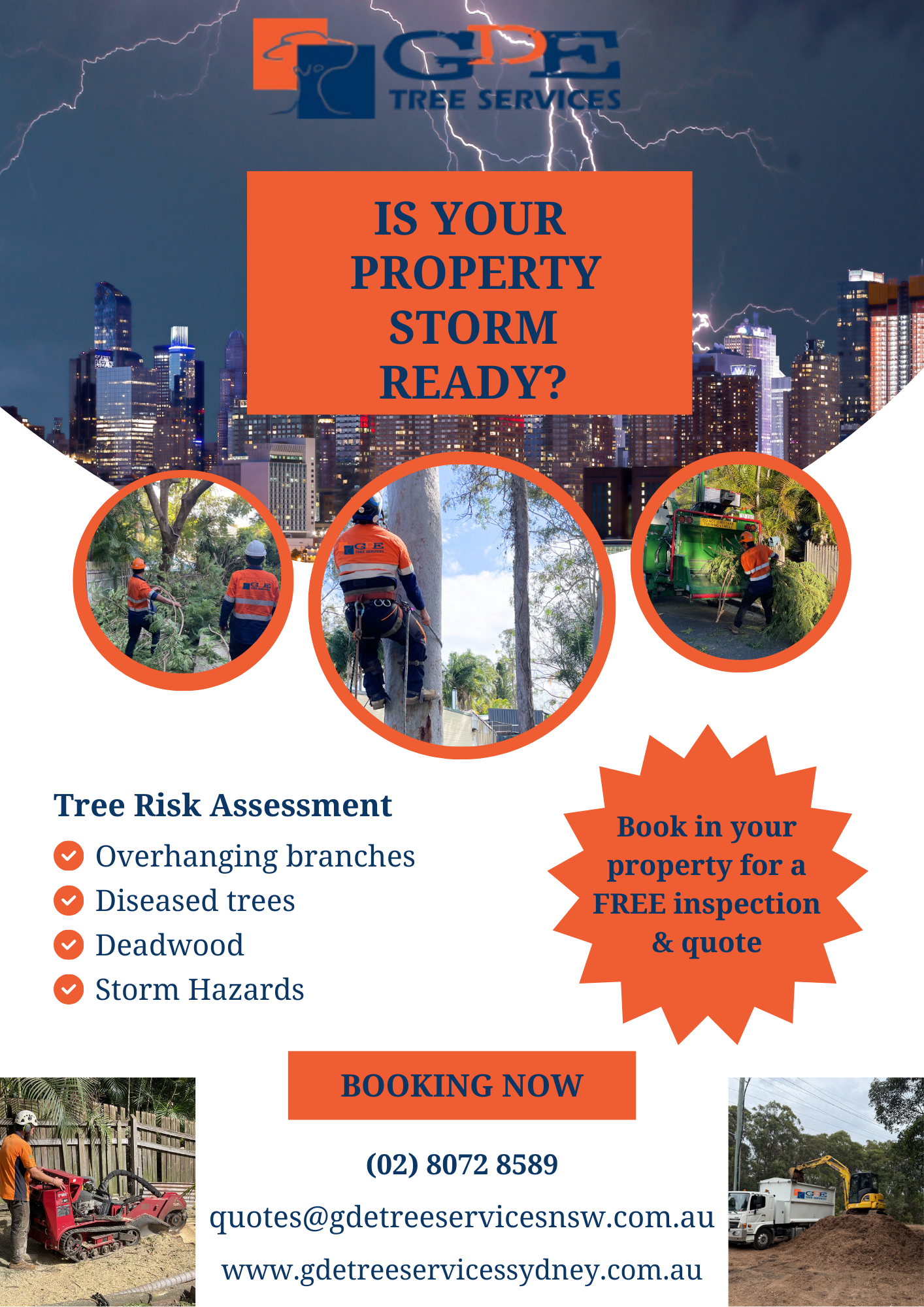 emergency tree services sydney