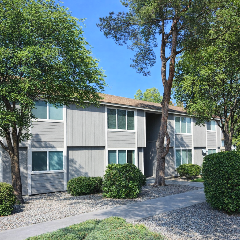 Newly painted exterior