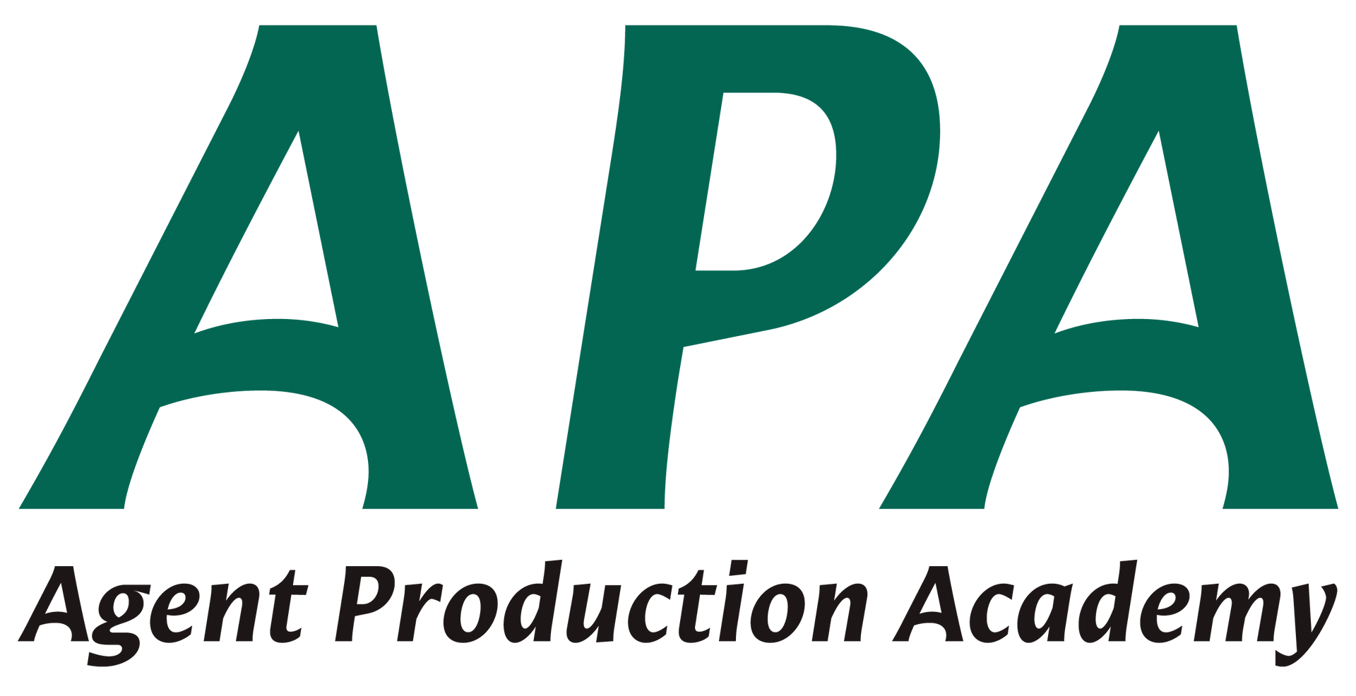 APA logo in green and black with the text “Agent Production Academy” underneath