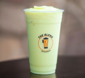 Lemonade, Peaches, Lime Sherbet