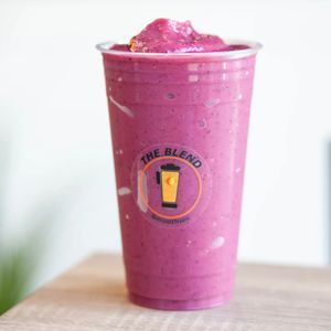 Mixed Berry Juice, Strawberries, Blueberries, Frozen Yogurt, Raspberry Sherbet