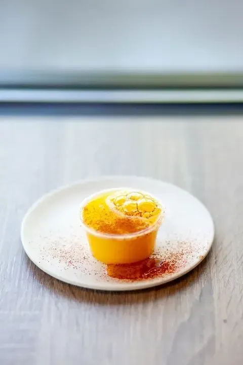 Fresh Ginger, Fresh Orange, and your choice of Cayenne Pepper