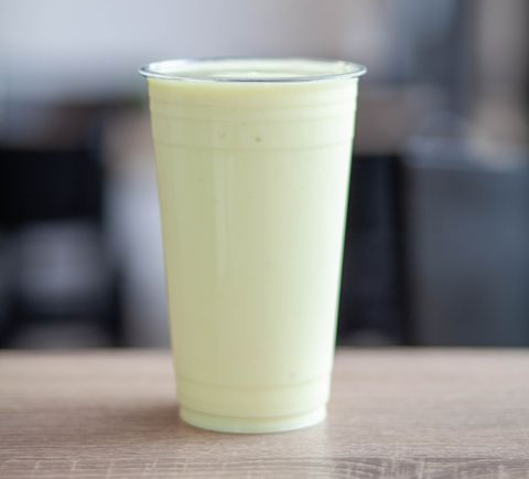 Brazilian Lemonade Lemonade, Sweet Cream, Lime Sherbet, Non-Fat Vanilla Froyo, Blended Fresh Lemon
