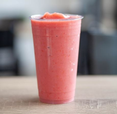 Strawberry Lemonade Lemonade, Strawberries, Raspberry Sherbet