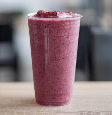 Blueberry Limeade with Lemonade, Blueberries, Lime Sherbet