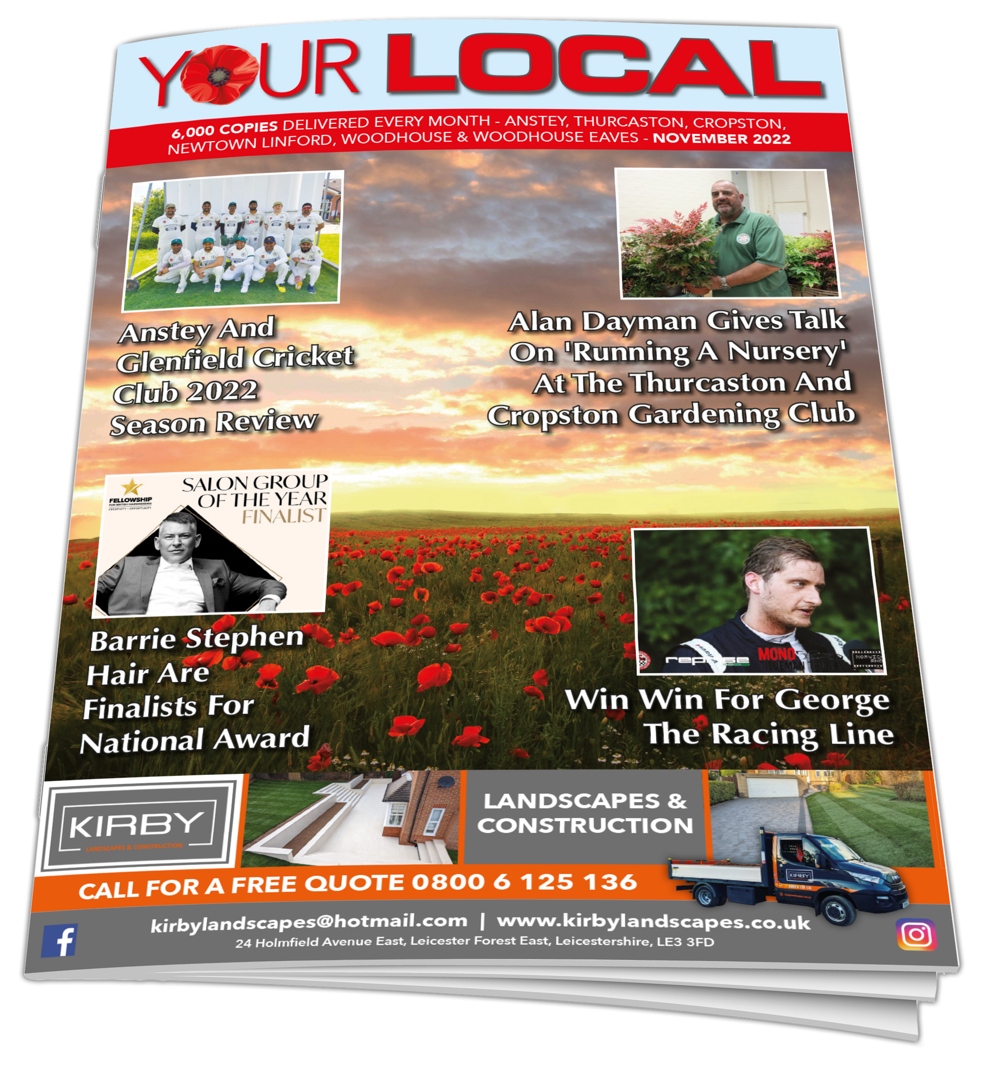 Your Local Magazine Anstey, Thurcaston, Cropston, Newtown Linford, Woodhouse & Woodhouse Eaves