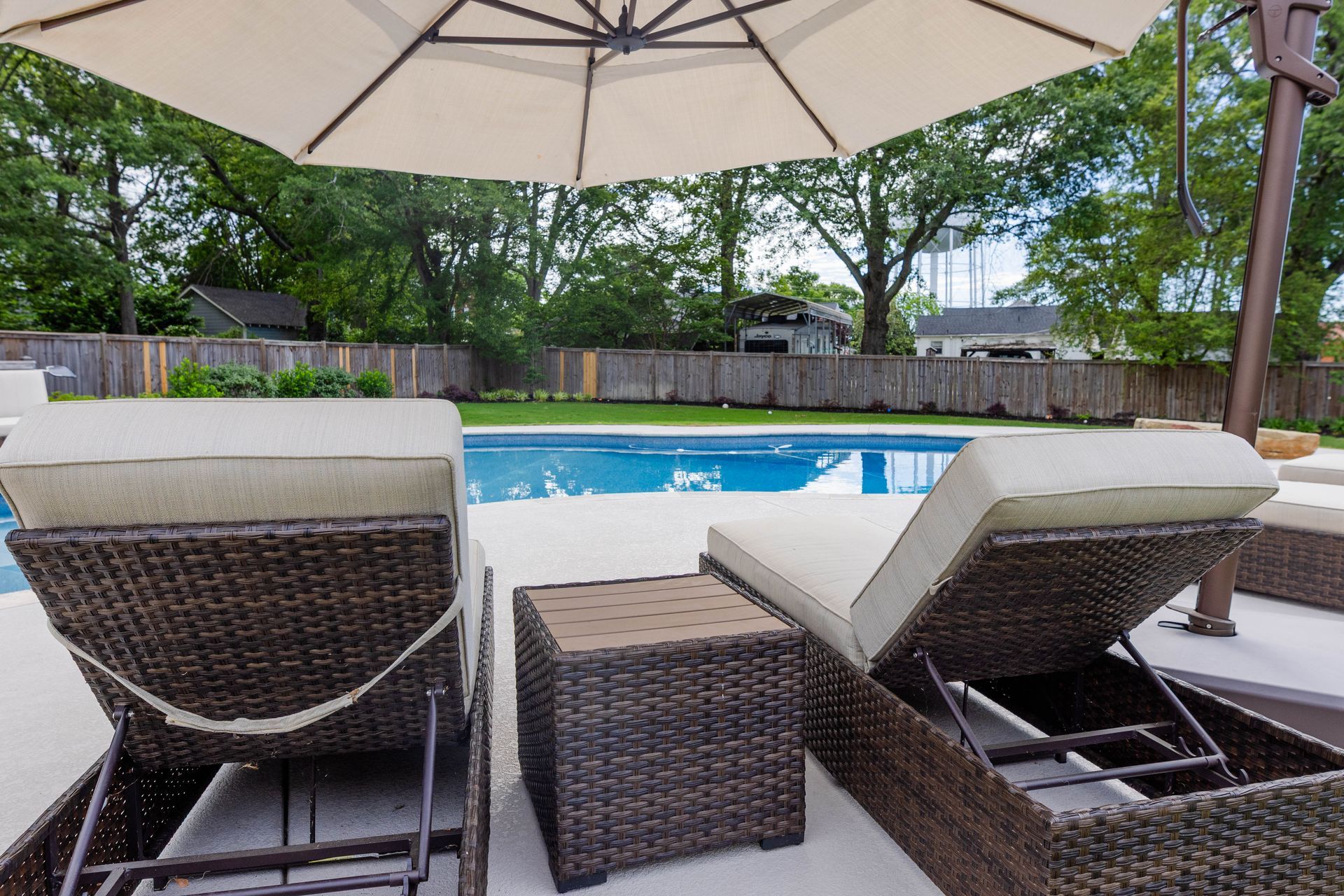 Custom salt water pools in Greenville SC