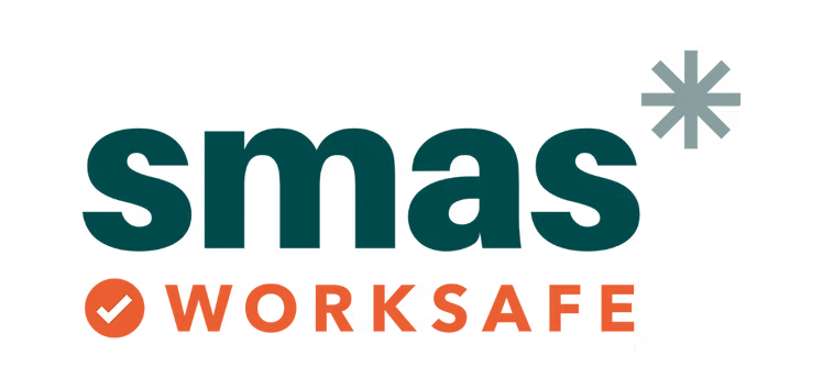 SMAS Worksafe logo with green 