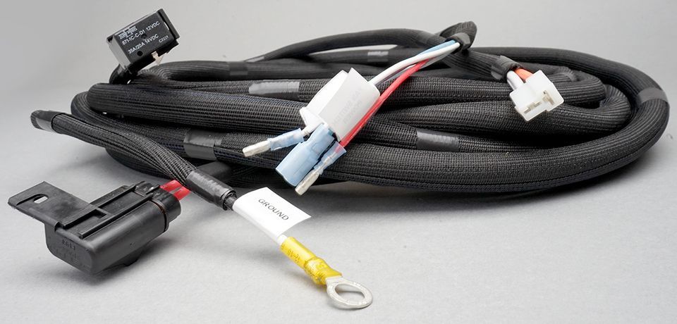 Display custom wire harnesses, cable harnesses and electrical enclosure assemblies. 3