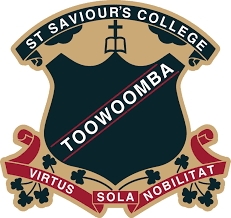 The logo for st saviour 's college toowoomba
