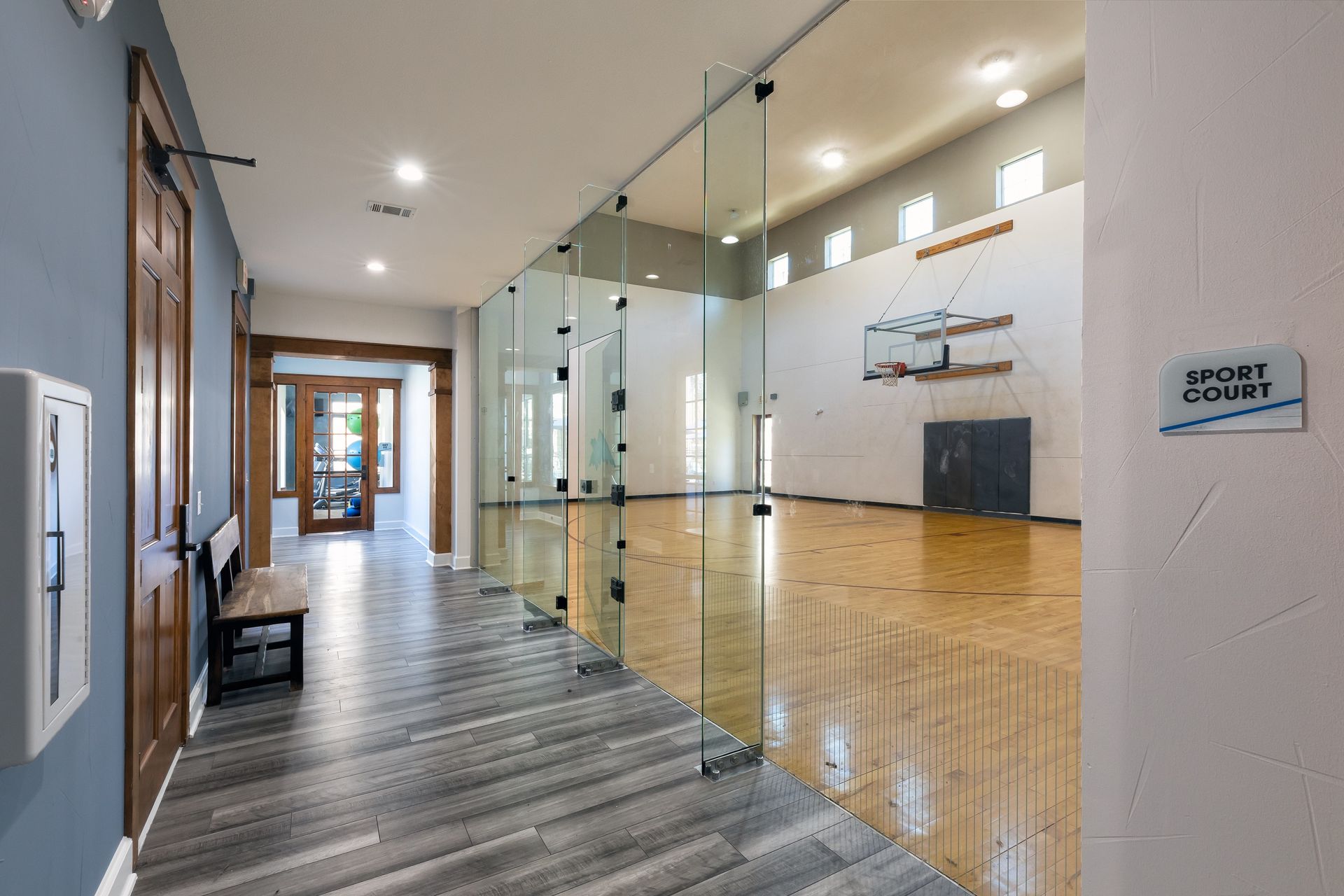 Basketball court at Stone Creek at The Woodlands in The Woodlands, TX.
