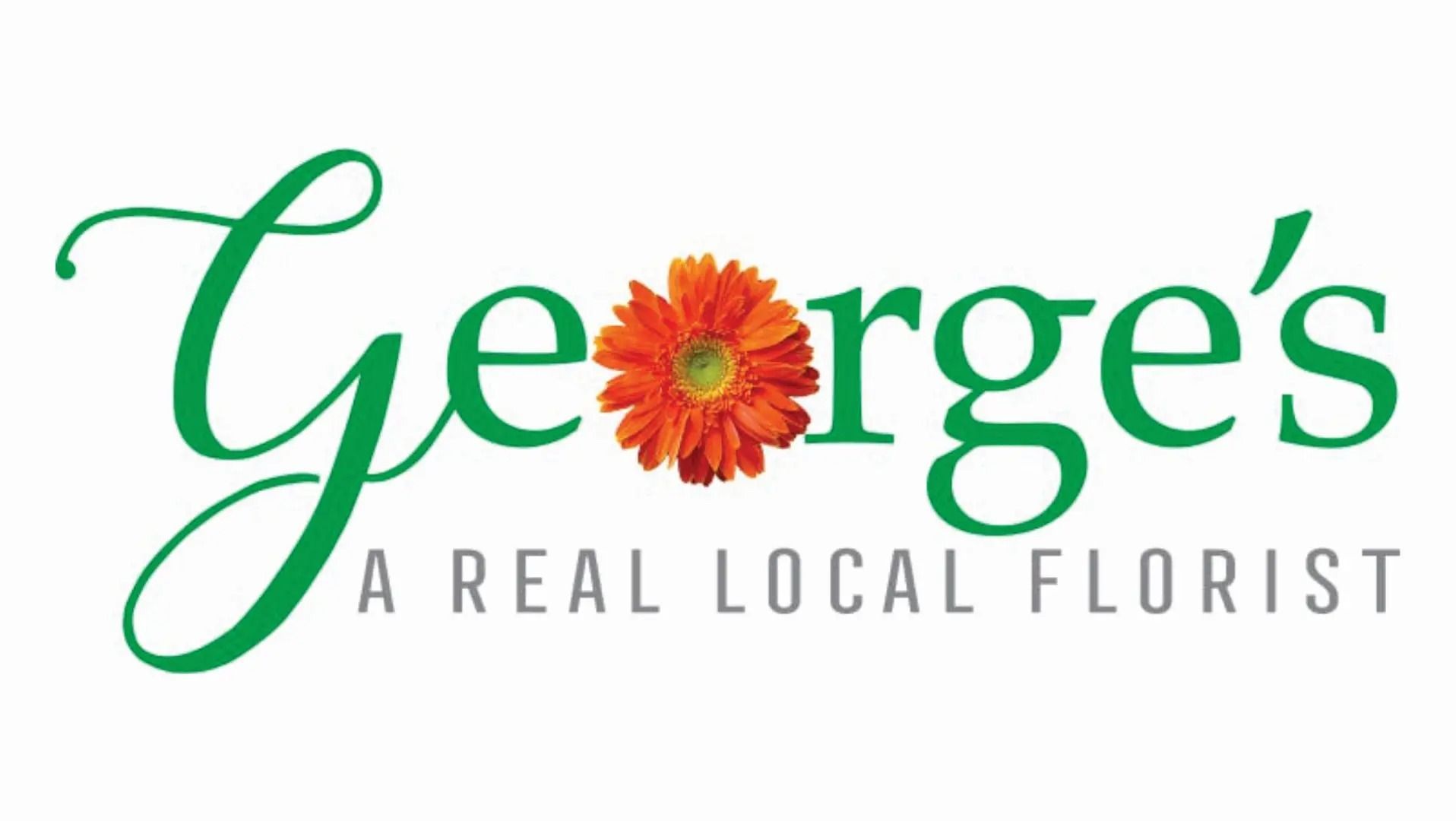 Daisy Patch Floral Design logo with flower arrangement and text 