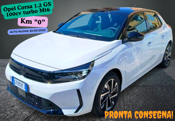 OPEL CORSA 1.2 GS MT6 100CV TURBO - NUOVA KM0