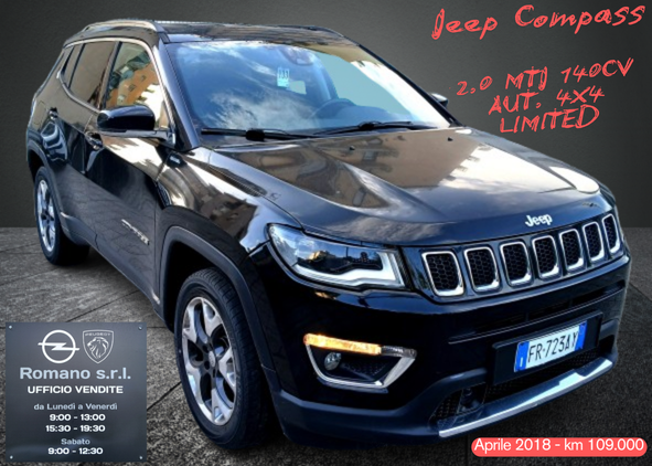 Jeep Compass 2.0 Mtj 140cv Limited 4WD Aut.