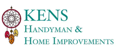 Logo for Kens Handyman and Home Improvements, featuring a dreamcatcher.