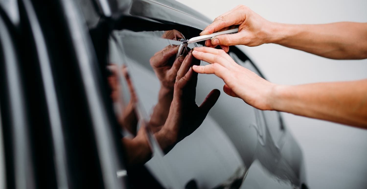 Professional Tesla window tinting near me