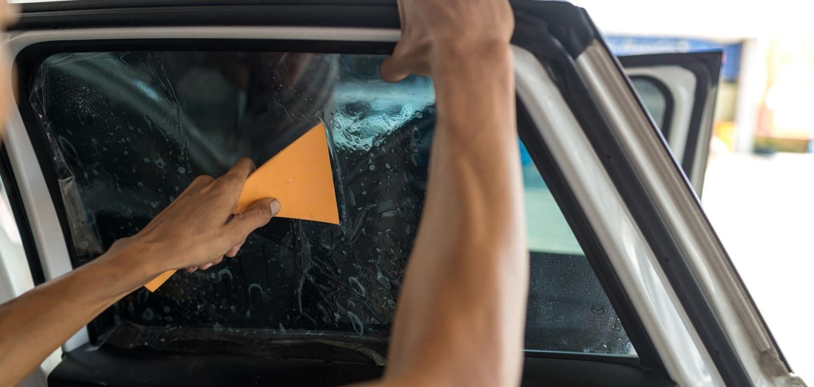 car window tinting service